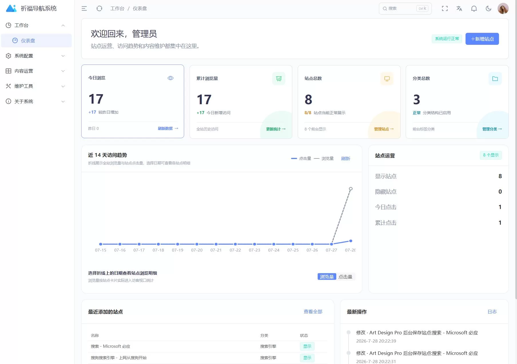 祈福导航系统源码V1.8 修复Bug版本
